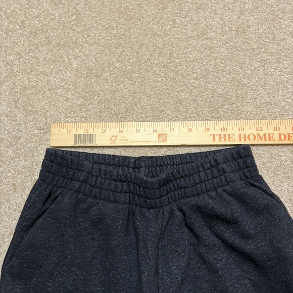 Nike Sweatpants Women's Medium Charcoal Fleece Jogger Pants Flash FlyEase Swoosh - Picture 6 of 12